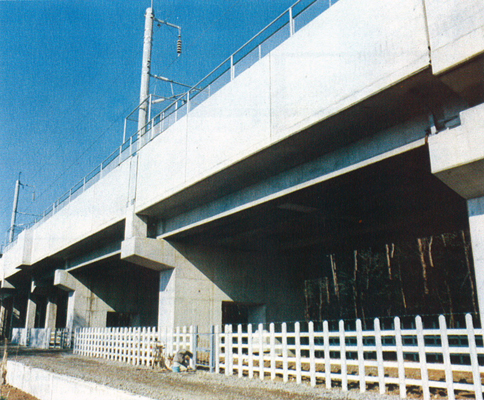 女沼橋梁（東北新幹線）