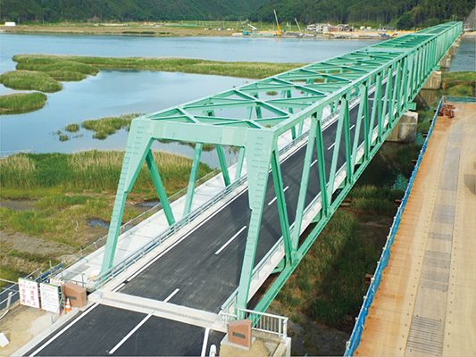 新北上大橋橋梁災害復旧工事（その2）